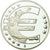 Francia, medalla, 10 Ans de l'Euro, Slovaquie, 2012, FDC, Copper Plated Silver