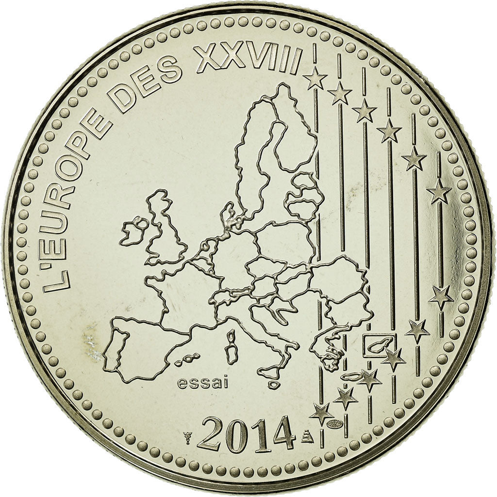 Francja, Medal, L'Europe des XXVIII, Centenaire de la Grande Guerre, 2014