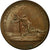 Francia, medalla, Louis XIV, La Maladie du Roi, 1686, Cobre, Mauger, EBC