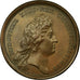 Francja, medal, Ludwik XIV, Agrandissement de Paris, 1670, Miedź, Mauger