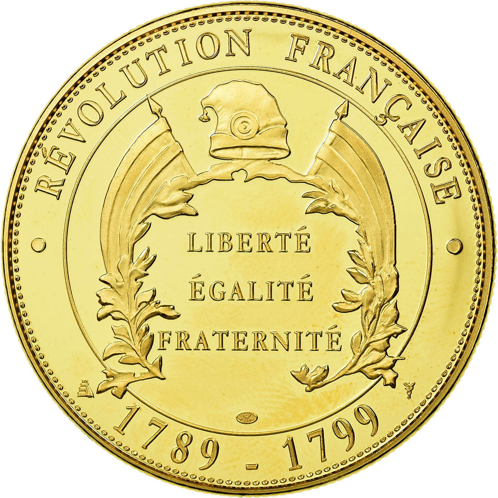 Francja, Medal, Révolution Française, La Marseillaise, MS(65-70), Pokryte