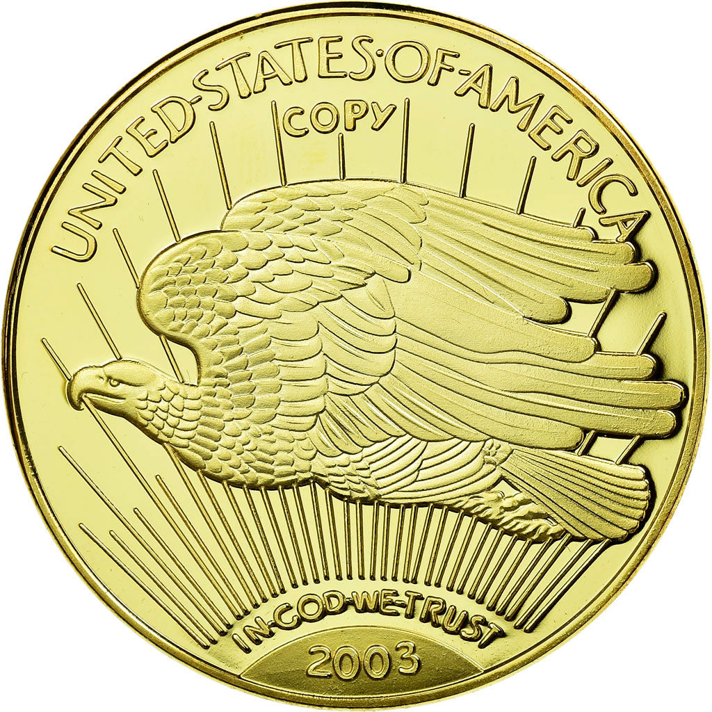 Stany Zjednoczone Ameryki, Medal, Reproduction Twenty Dollars Liberty