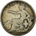 Coin, Switzerland, 2 Francs, 1860, Bern, VF(30-35), Silver, KM:10a