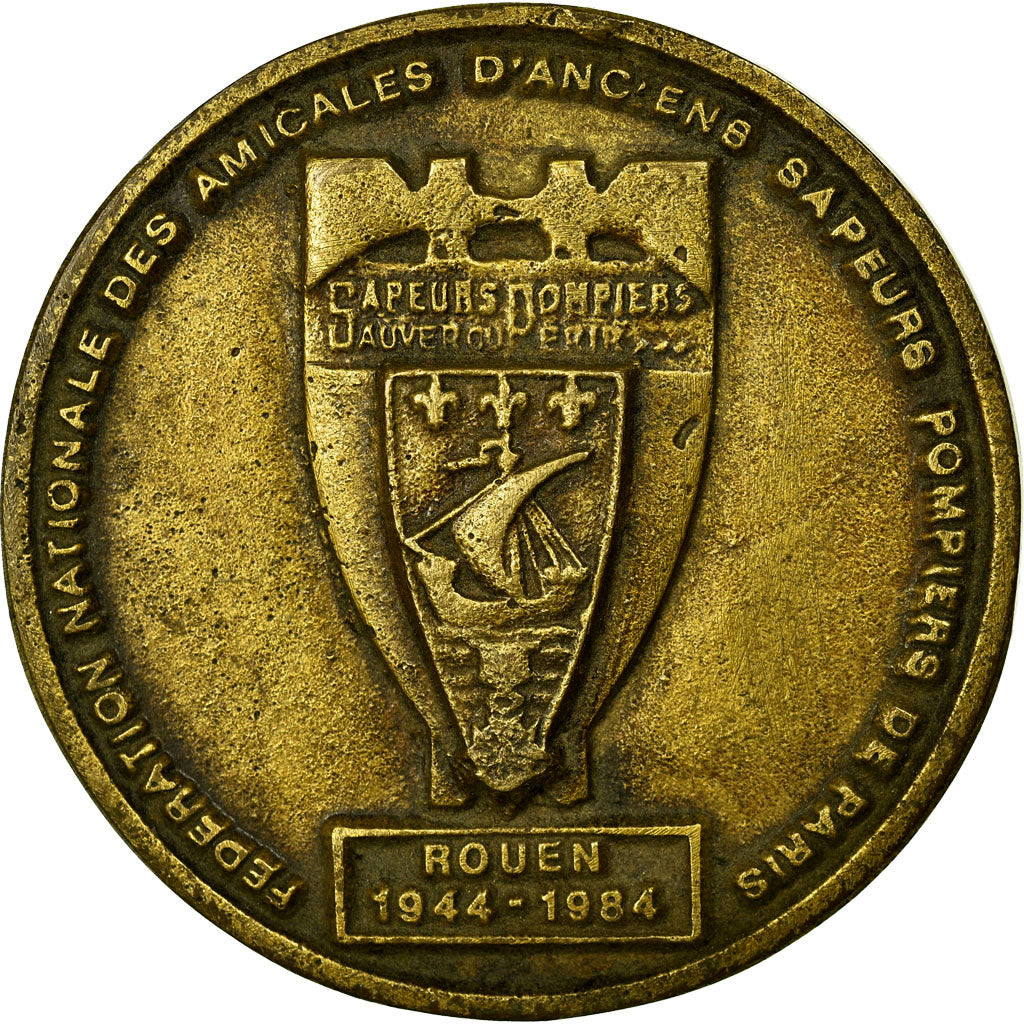 France, Medal, Fédération des Amicales d'Anciens Sapeurs Pompiers de Paris