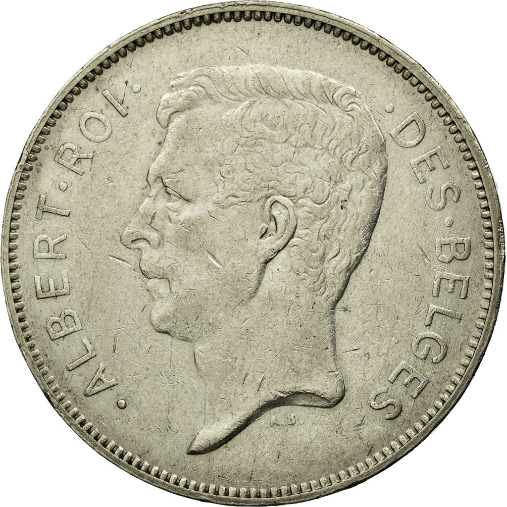 Monnaie, Belgique, 20 Francs, 20 Frank, 1931, TTB, Nickel