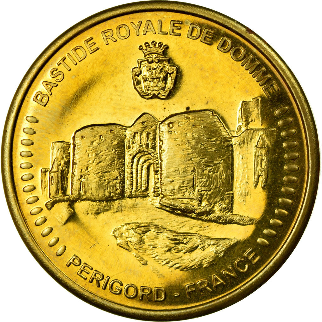 França, Medal, Bastide Royale de Domme, Périgord, Collection Européenne