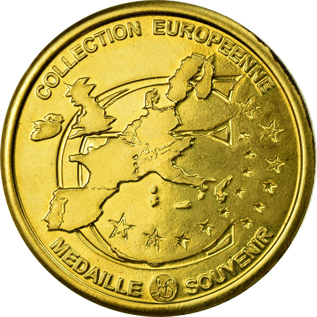 França, Medal, Bastide Royale de Domme, Périgord, Collection Européenne
