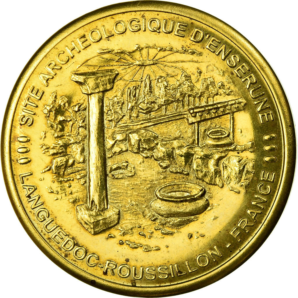 France, Medal, Site Archéologique d'Enserune, Languedoc-Rousillon, Collection