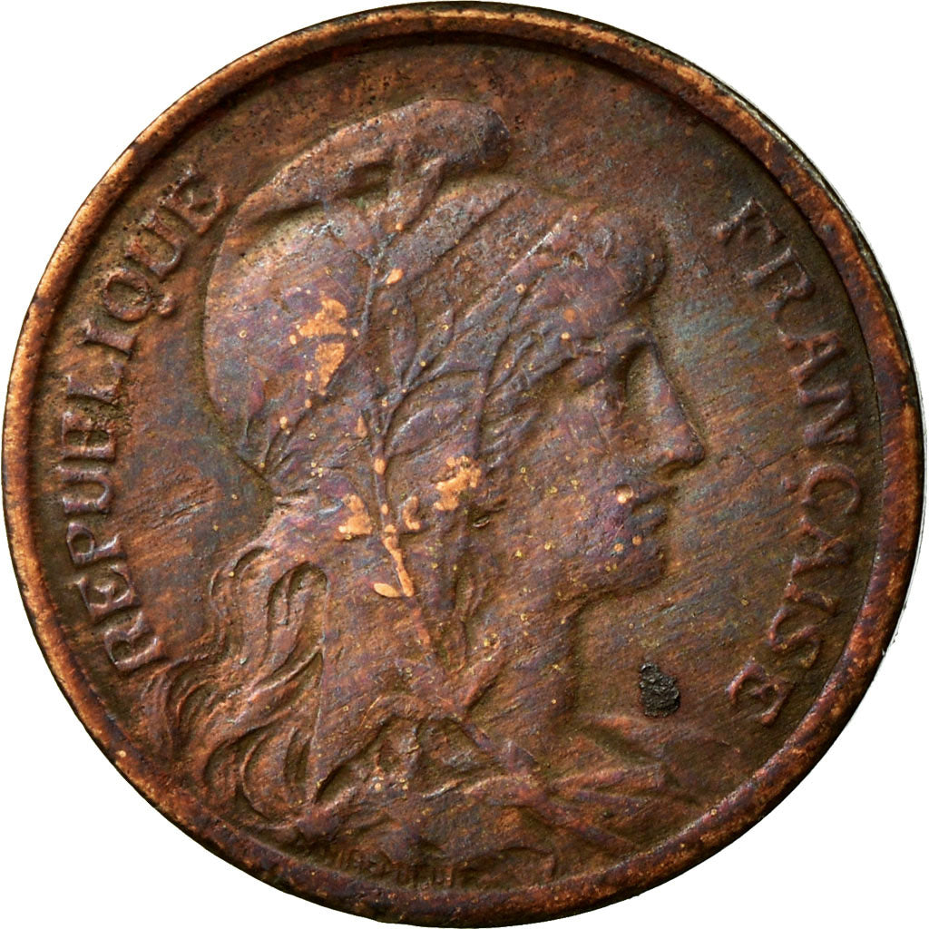 Monnaie, France, Dupuis, Centime, 1909, TTB, Bronze, Gadoury:90