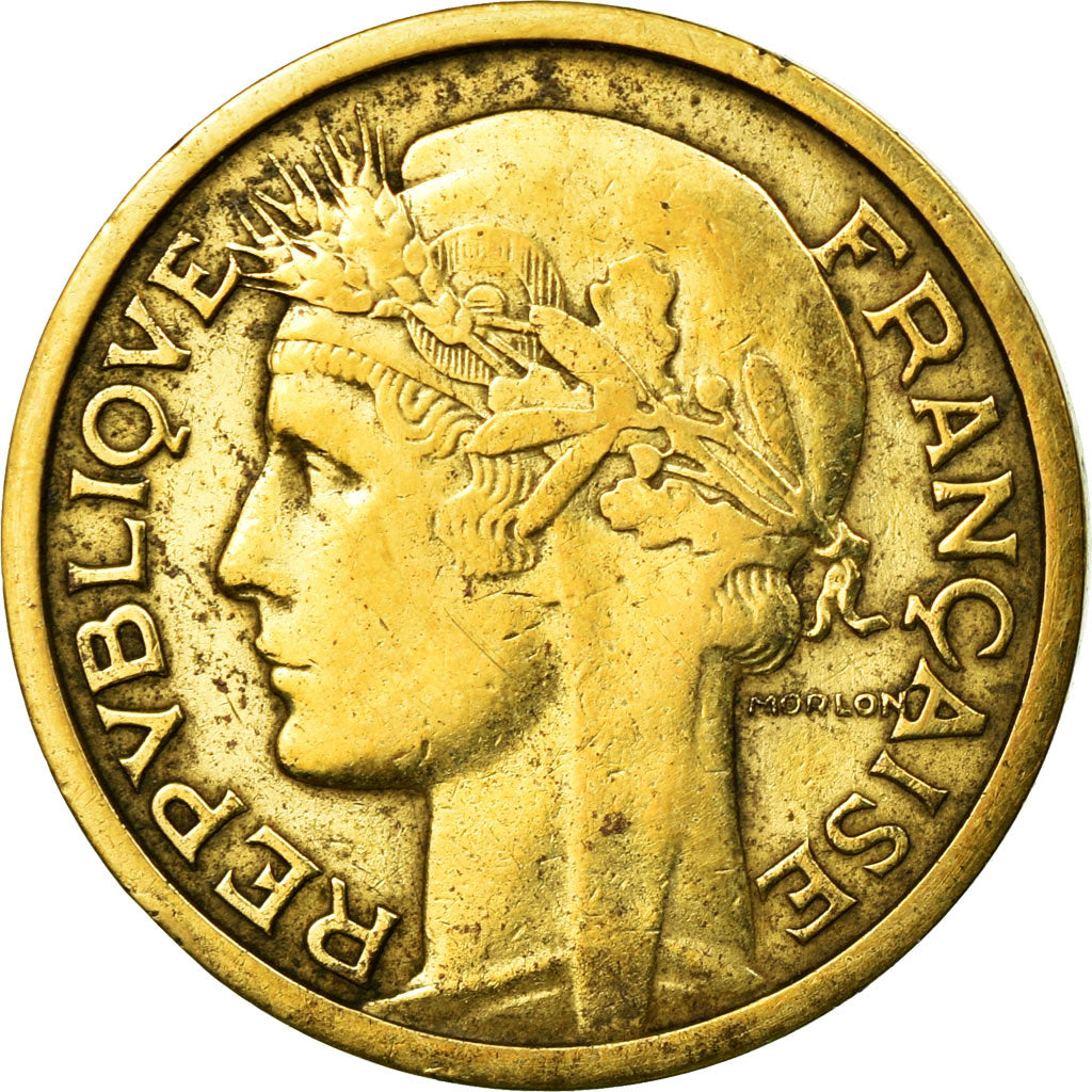 Moneta, Francia, Morlon, Franc, 1935, BB, Alluminio-bronzo, Gadoury:470