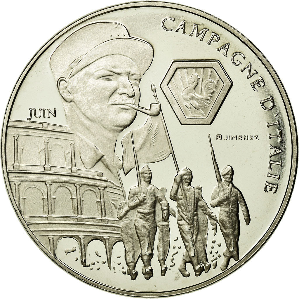 France, Médaille, Seconde Guerre Mondiale, Campagne d'Italie, FDC