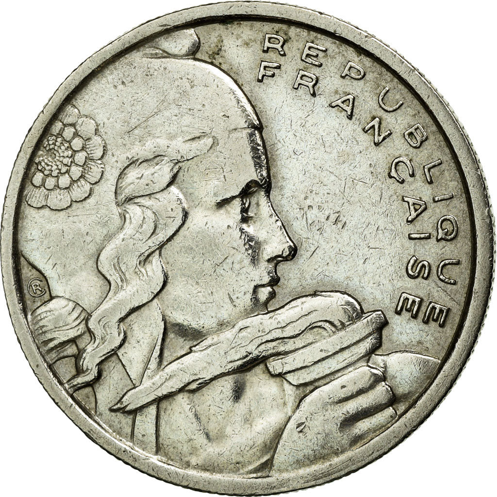 Moneta, Francia, Cochet, 100 Francs, 1958, BB, Rame-nichel, Gadoury:897