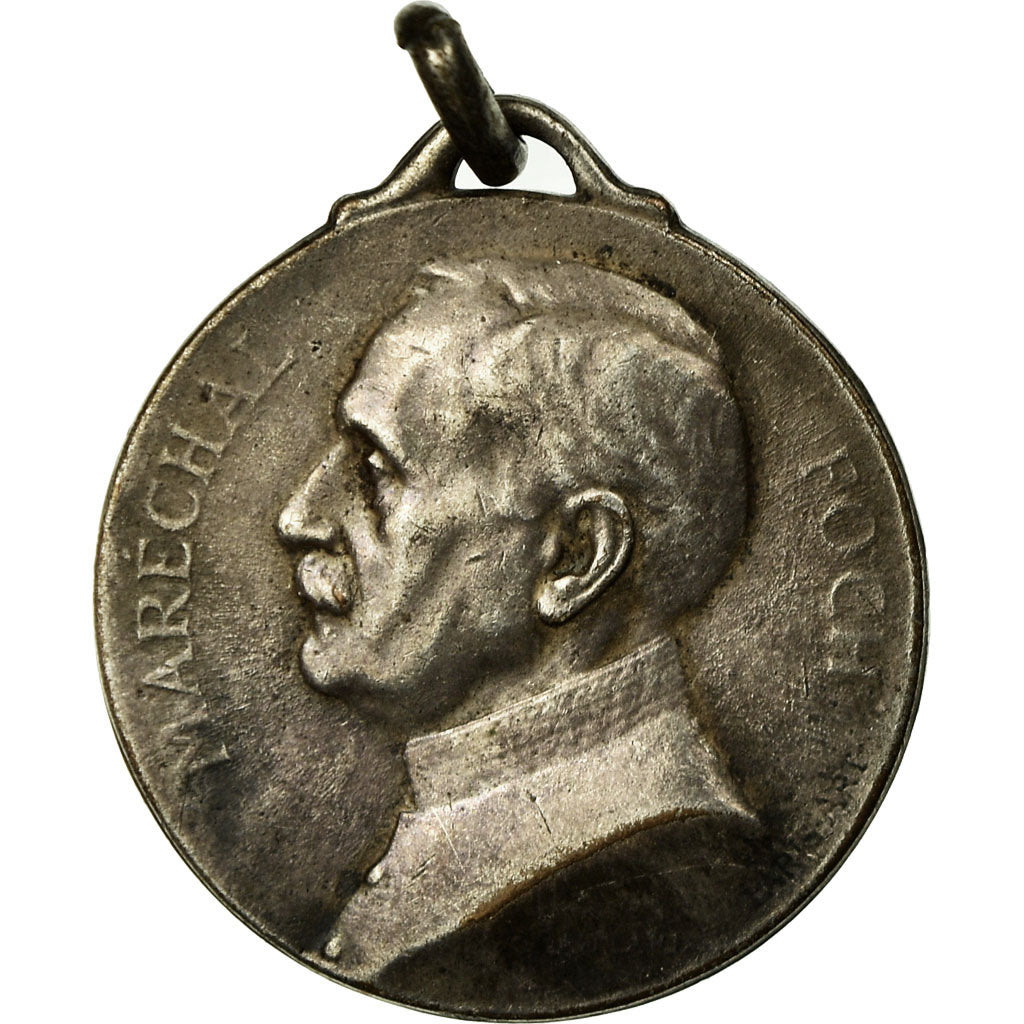Francia, Maréchal Foch, Commandant des Armées, medaglia, 1918, Ottima