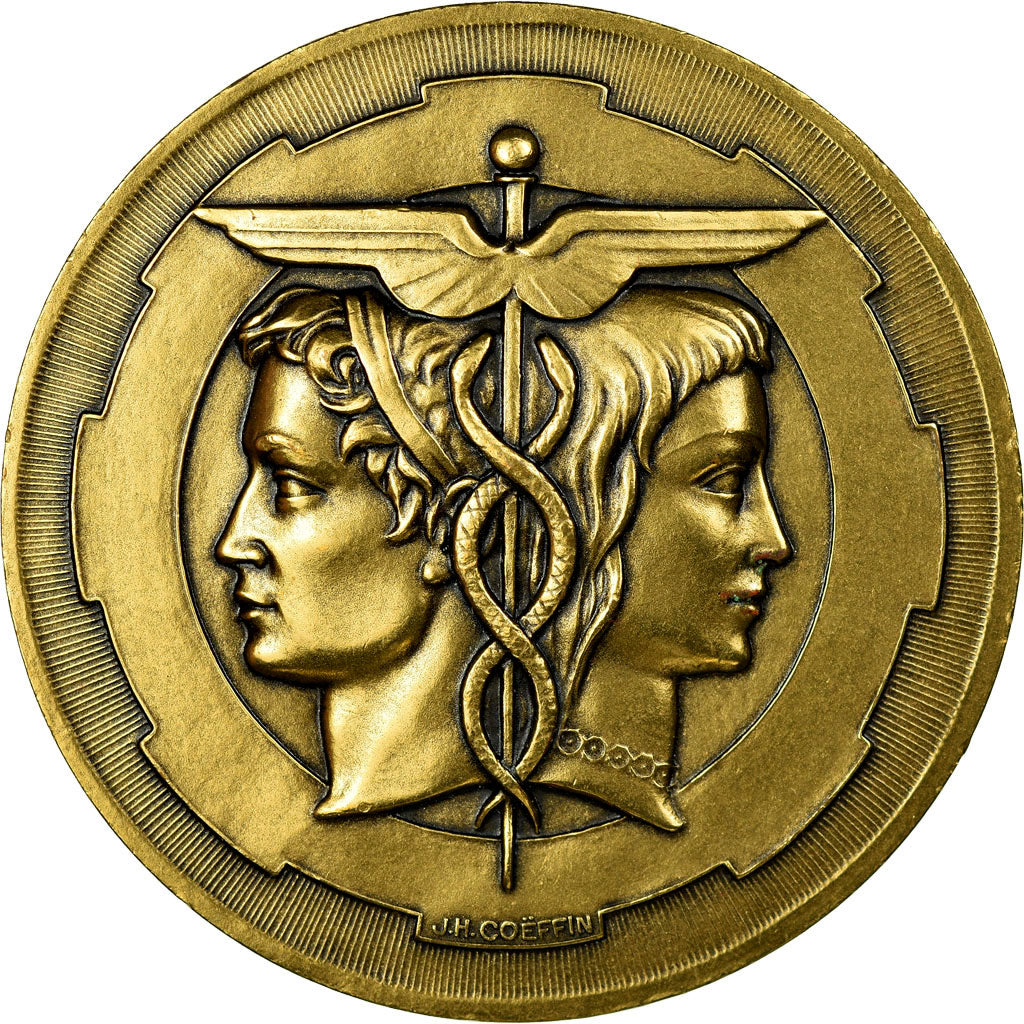 Frankrijk, Medaille, Chambre de Commerce et d'Industrie de Rouen, 2003, Coeffin