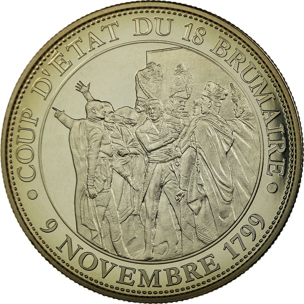 France, Medal, Napoléon Ier, Coup d'Etat du 18 Brumaire, MS(65-70)