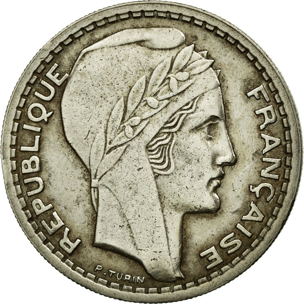 Monnaie, France, Turin, 10 Francs, 1945, TTB, Copper-nickel, Gadoury:810a