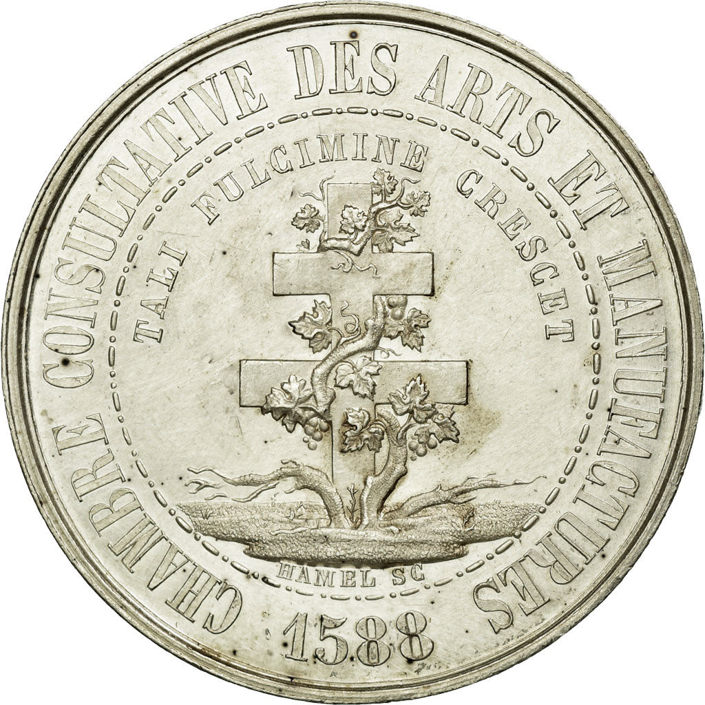 France, Token, Trades, AU(55-58), Silver