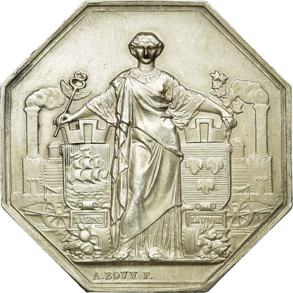 France, Token, Railway, AU(55-58), Silver