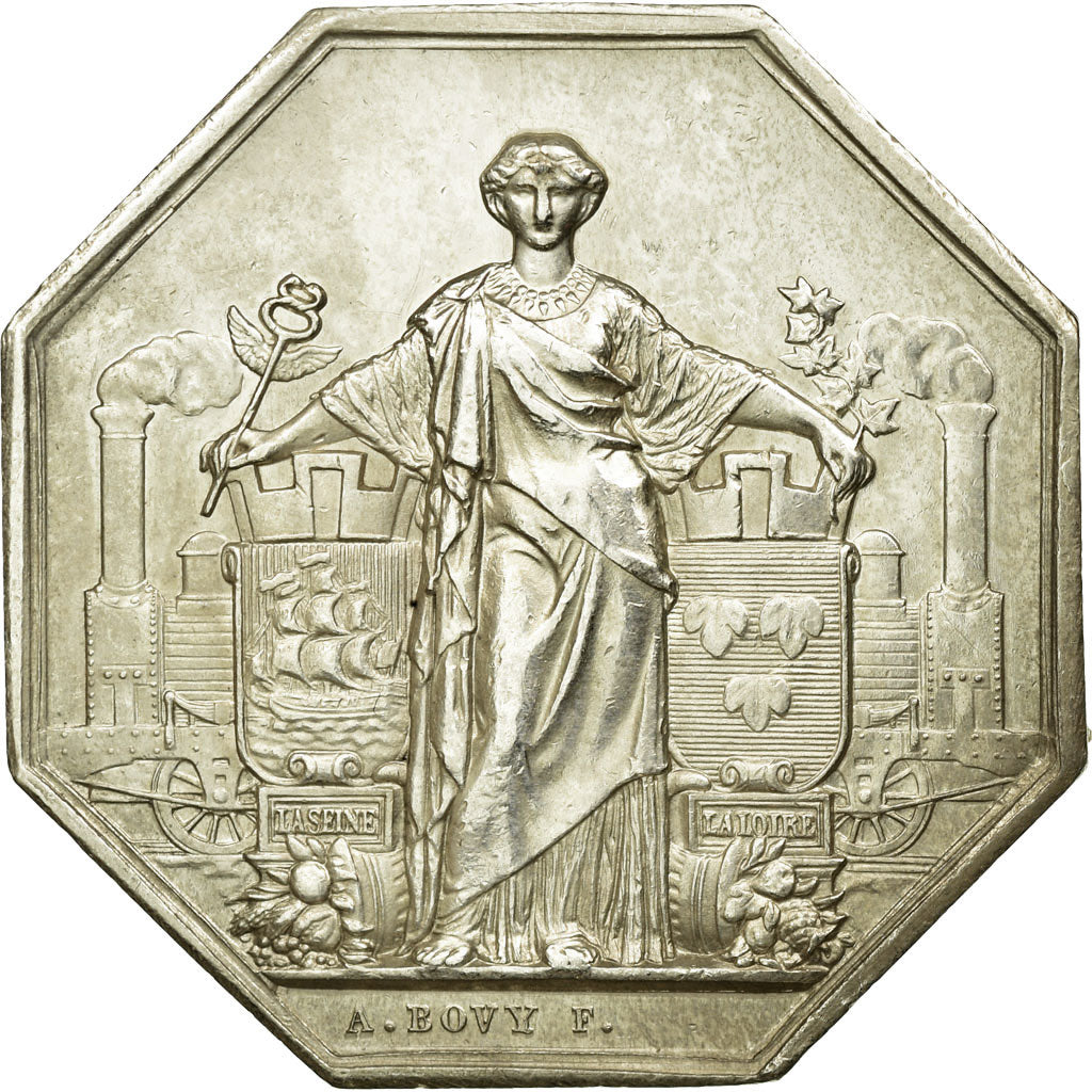 France, Token, Railway, AU(55-58), Silver