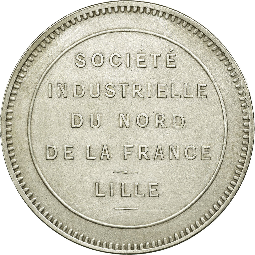 France, Token, Industry, AU(55-58), Silver