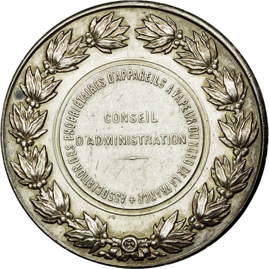 France, Token, Industry, AU(55-58), Silver