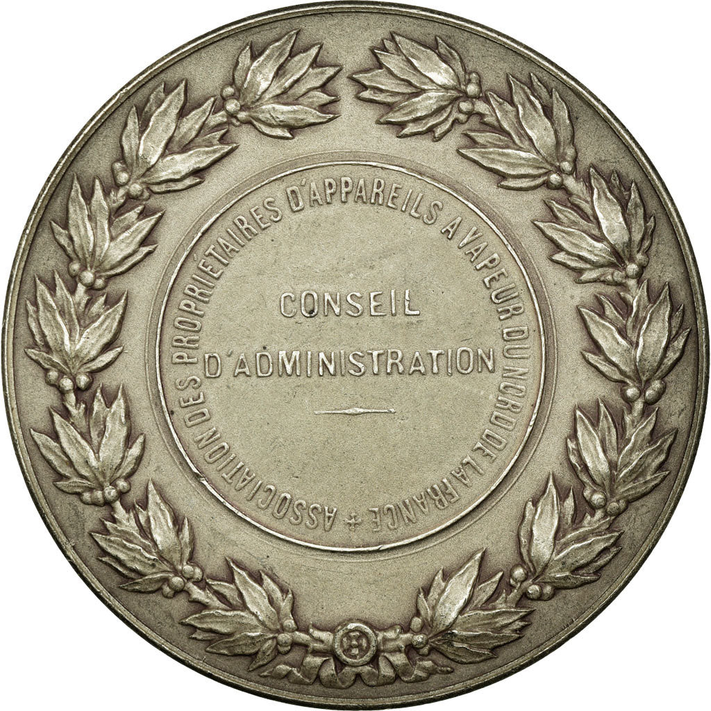 France, Token, Industry, AU(55-58), Silver