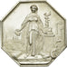 France, Token, Industry, 1859, AU(55-58), Silver