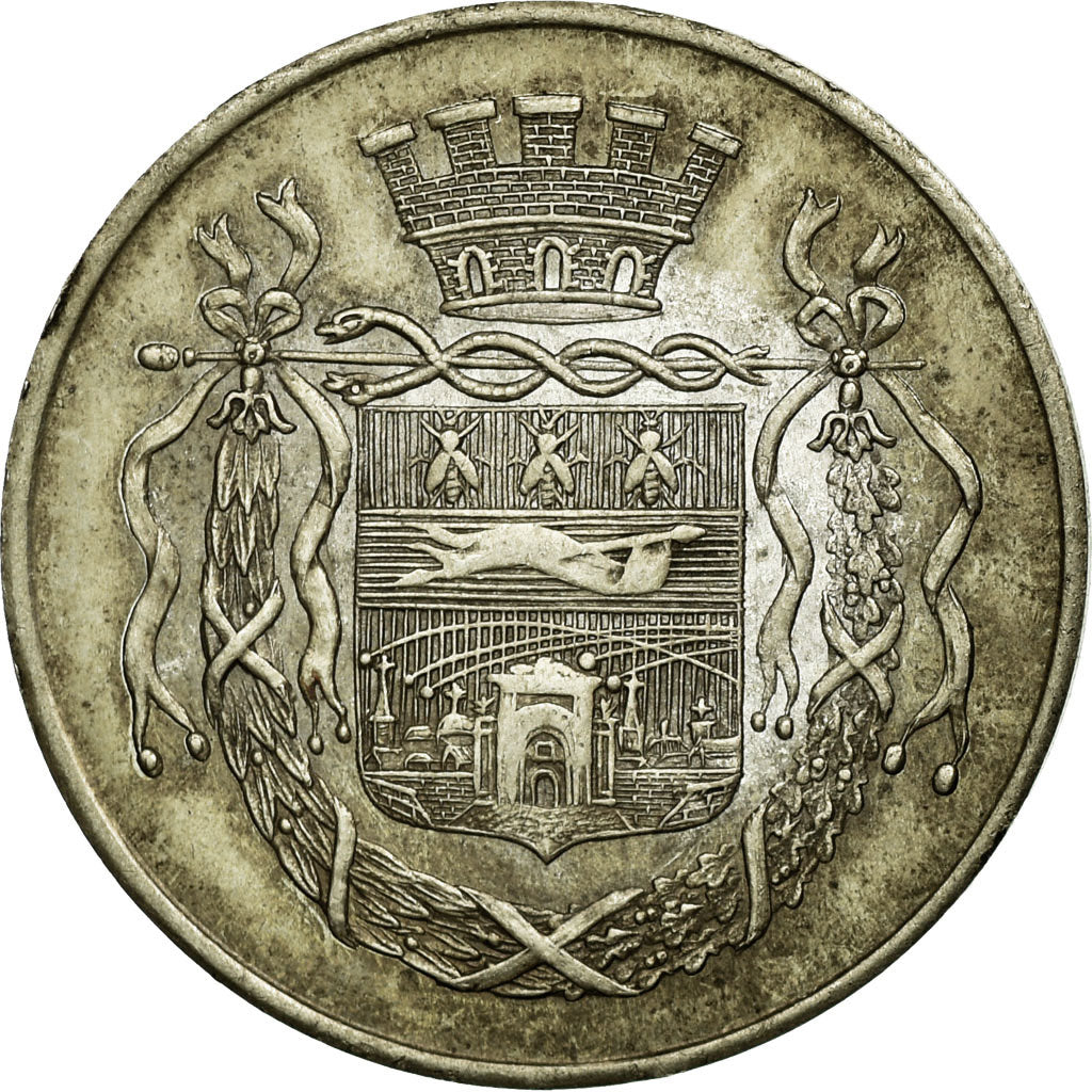 France, Token, Industry, 1884, AU(50-53), Billon