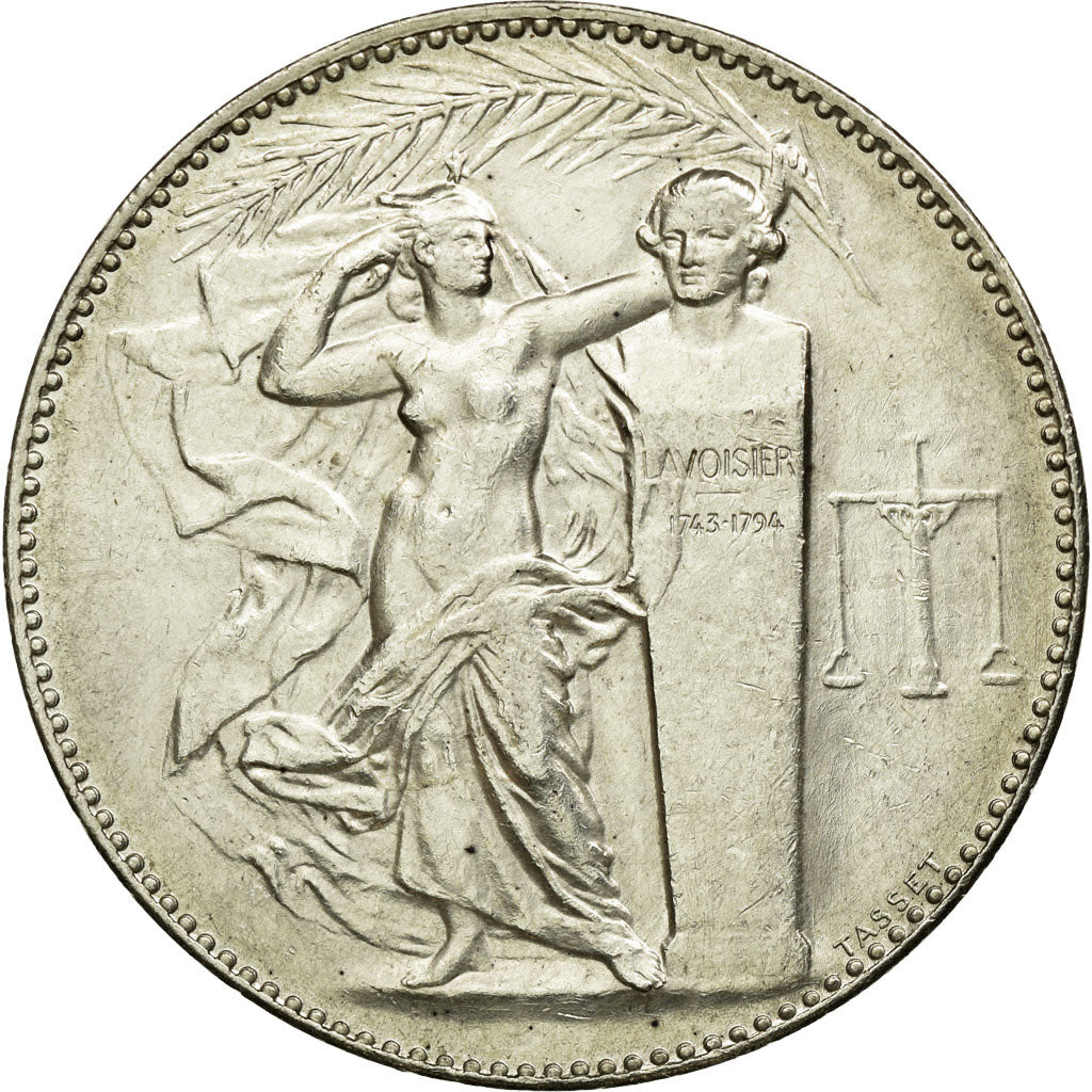 France, Token, Industry, 1860, AU(50-53), Silver