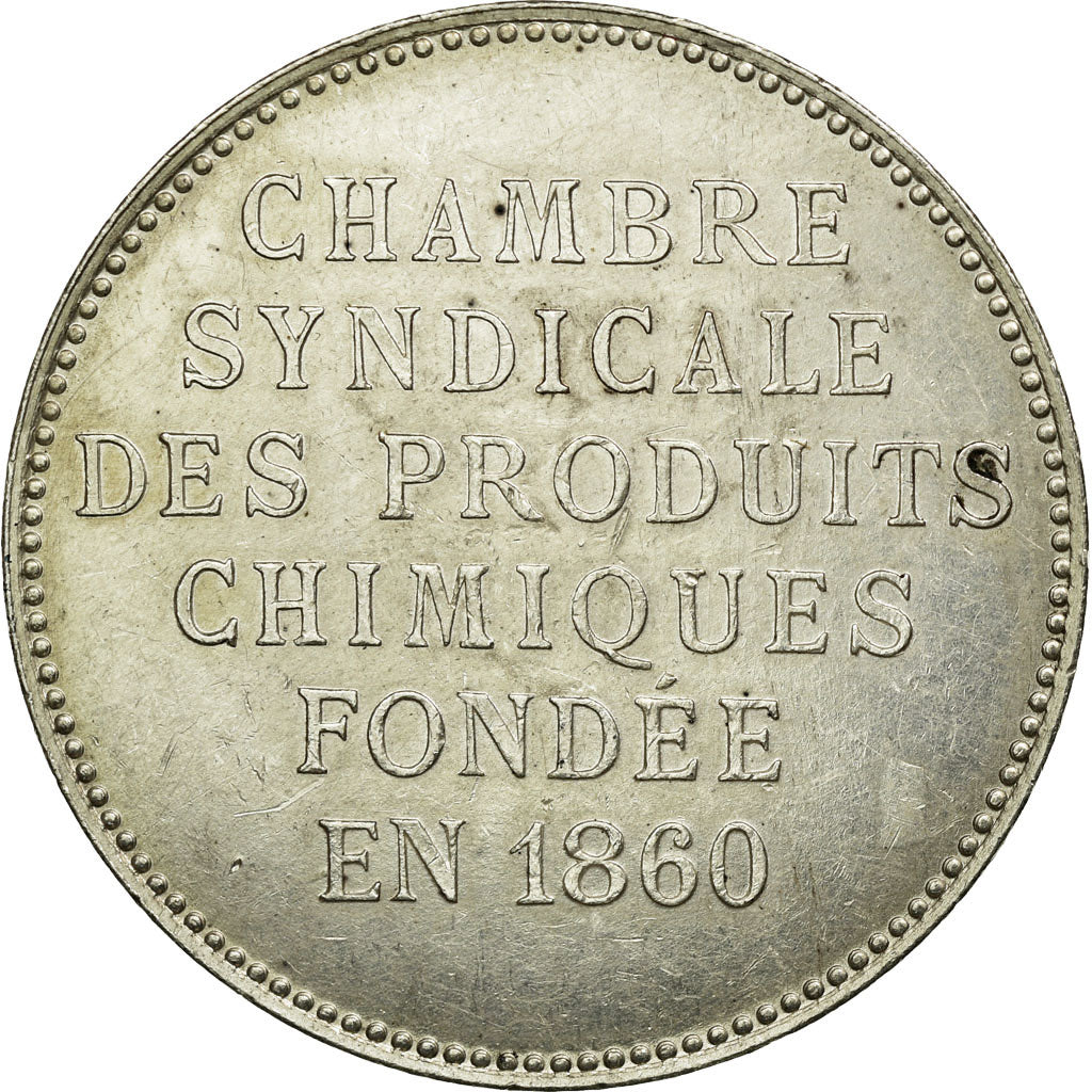 France, Token, Industry, 1860, AU(50-53), Silver