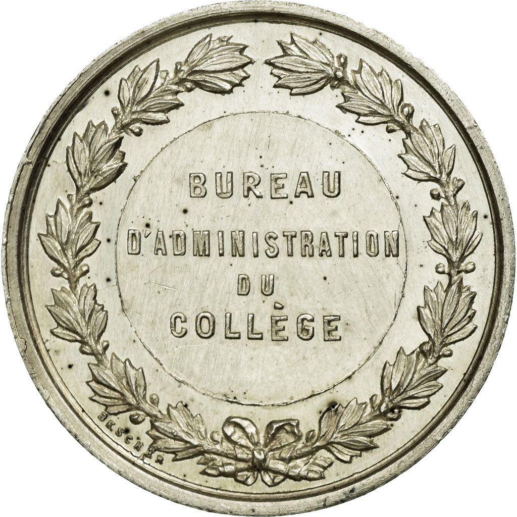 France, Token, Instruction and Education, AU(50-53), Silver