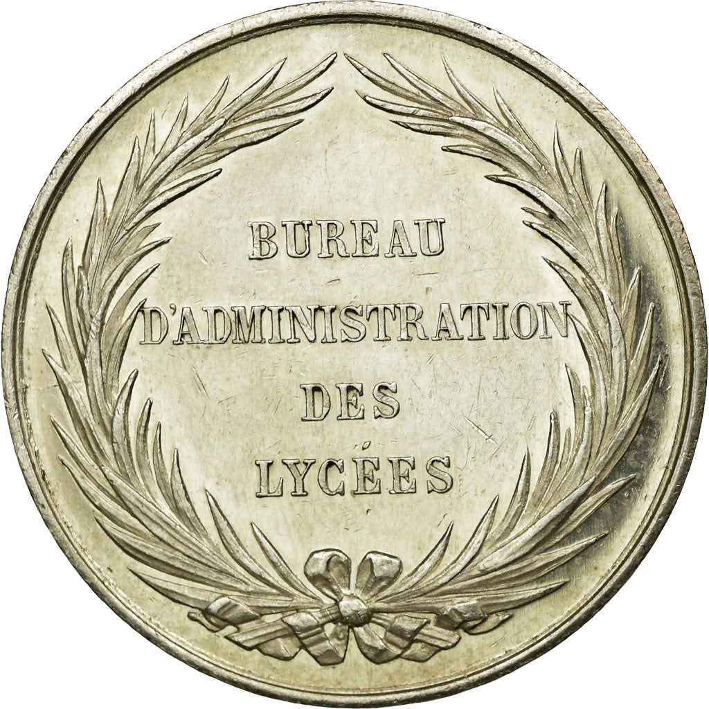 France, Token, Education, Bureau d'Administration des Lycées, n.d., Silver