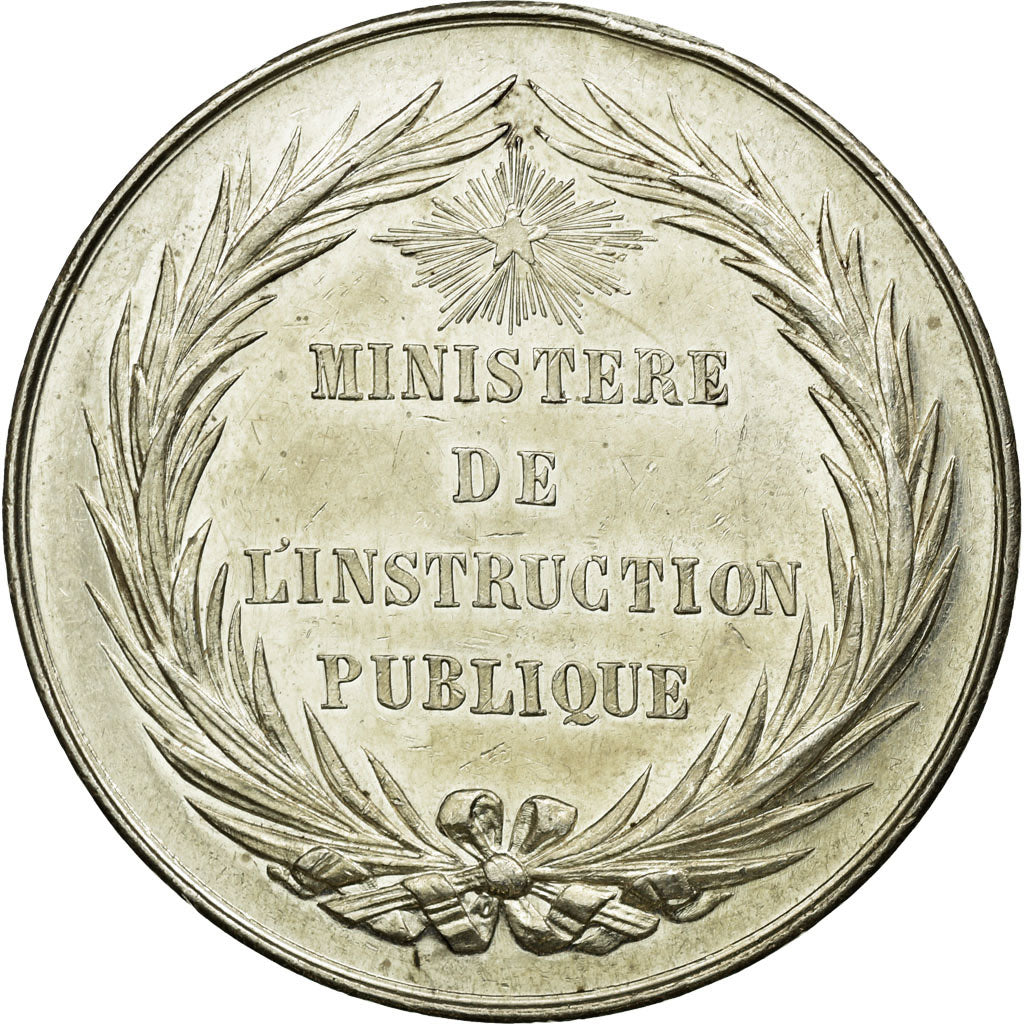 France, Token, Instruction and Education, EF(40-45), Silver