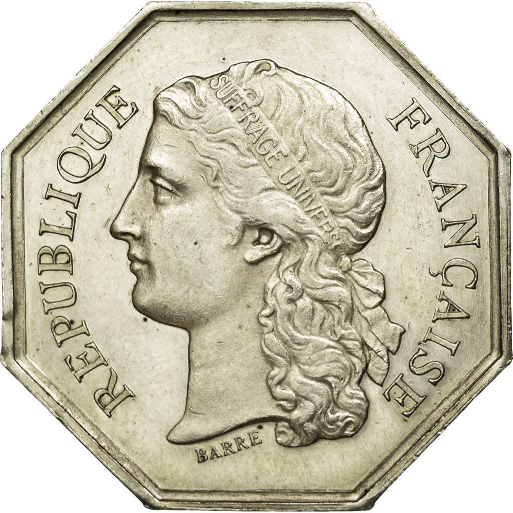 France, Token, Instruction and Education, AU(50-53), Silver