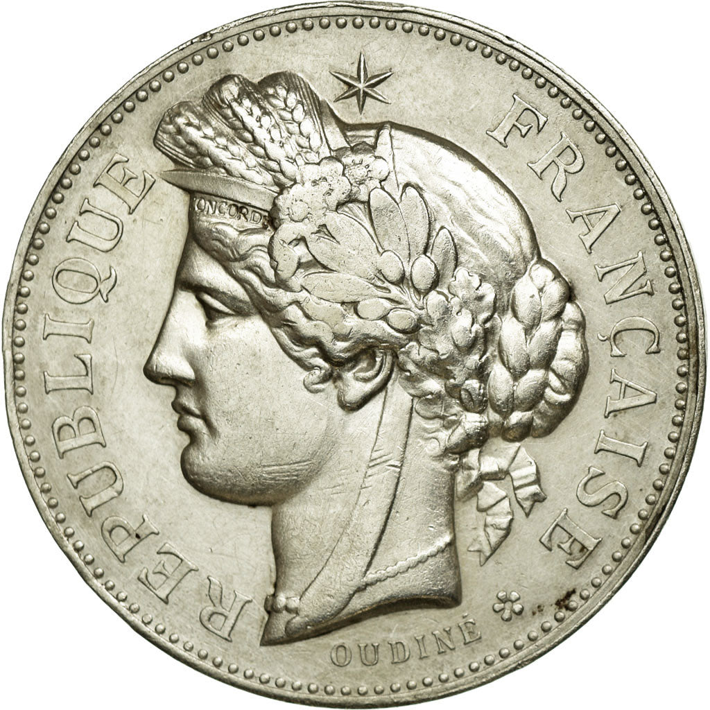 France, Token, Instruction and Education, AU(50-53), Silver