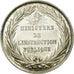 France, Token, Education, Bureau d'Administration des Lycées, n.d., Silver
