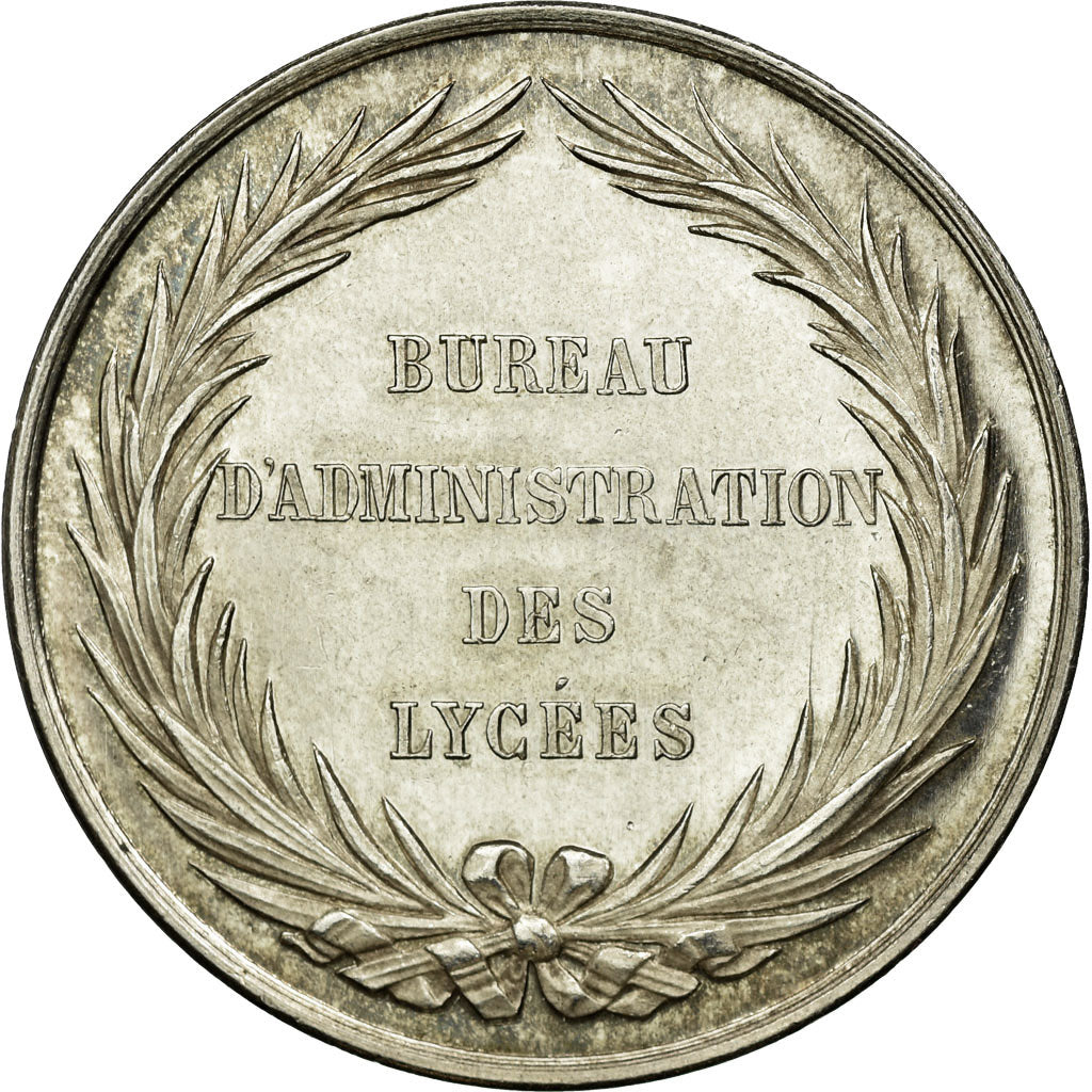 France, Token, Education, Bureau d'Administration des Lycées, n.d., Silver