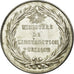 France, Token, Education, Bureau d'Administration des Lycées, n.d., Silver