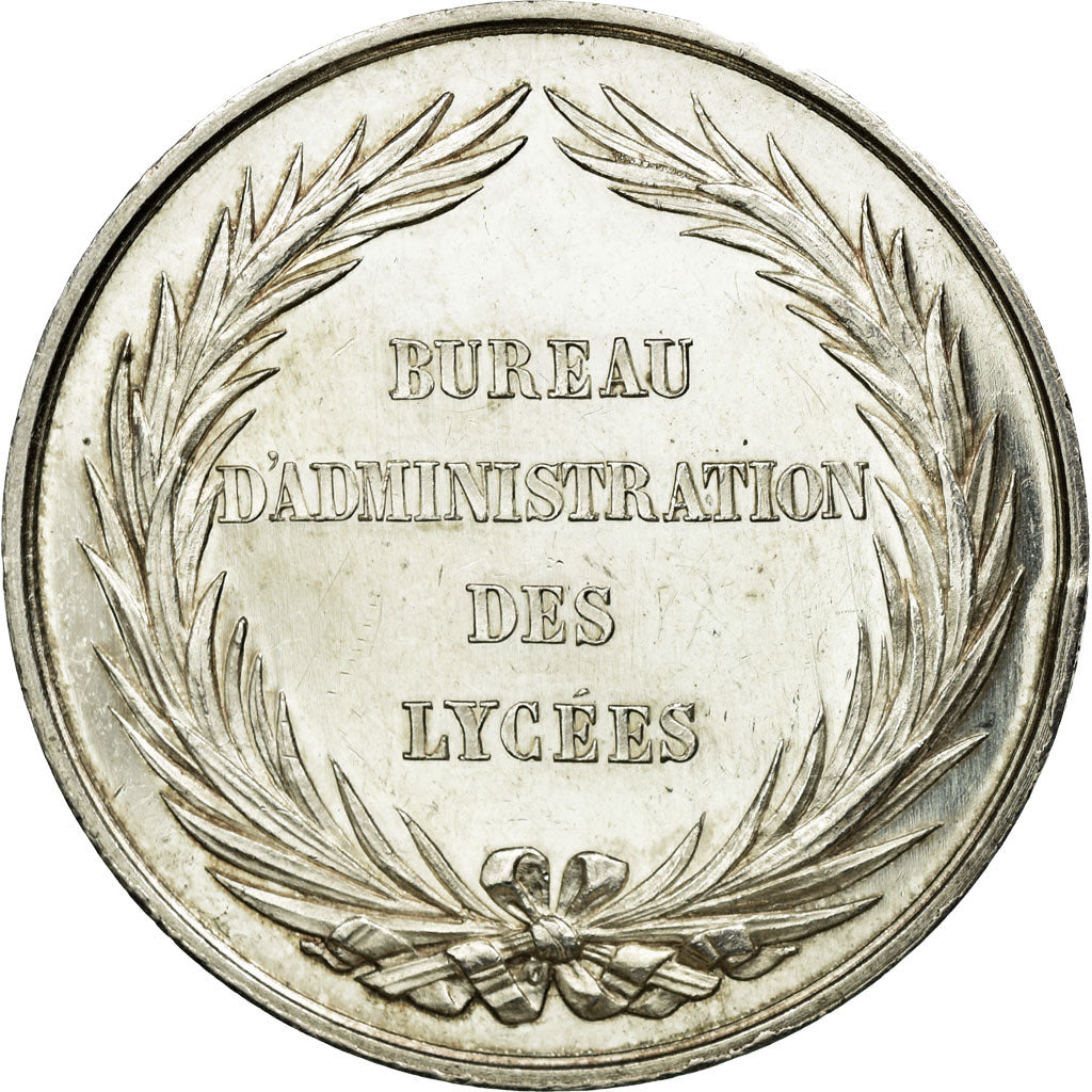 France, Token, Education, Bureau d'Administration des Lycées, n.d., Silver