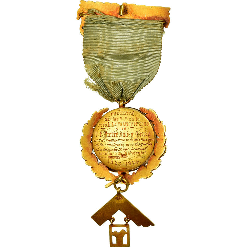 France, Loge La France N°2060, Vénéralat de Pierre-Julien Benie, Maçonnique