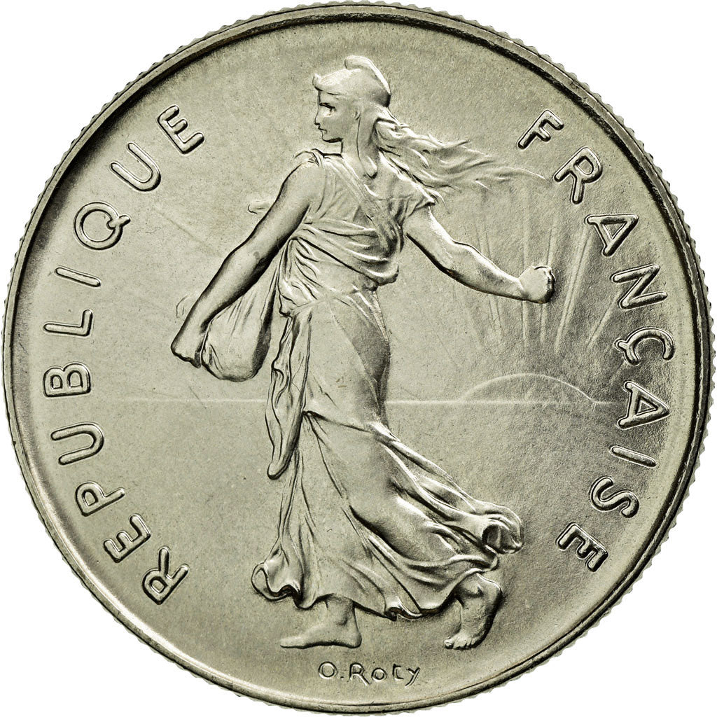 Coin, France, Semeuse, 5 Francs, 1976, VF(30-35), Nickel Clad Copper-Nickel