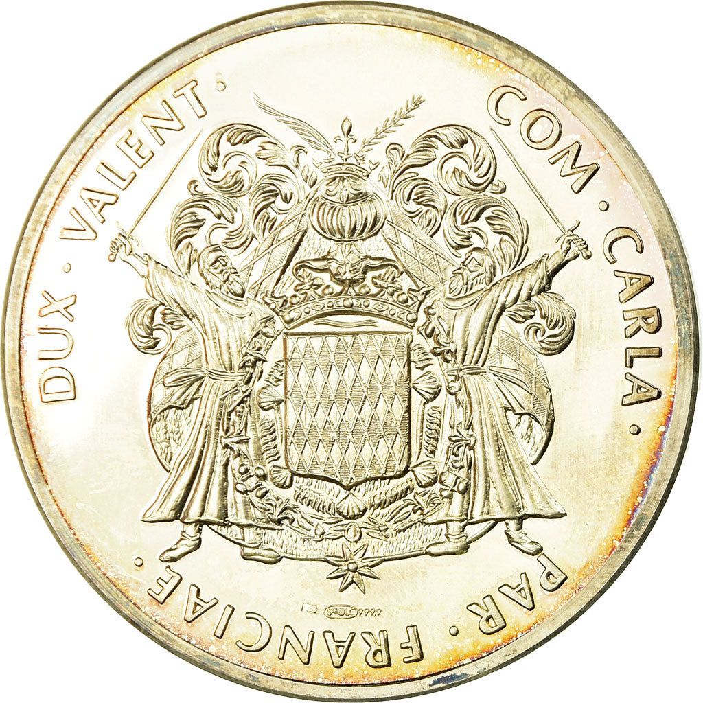 Monaco, Medal, Antoine I, Silver, Proof, MS(63)