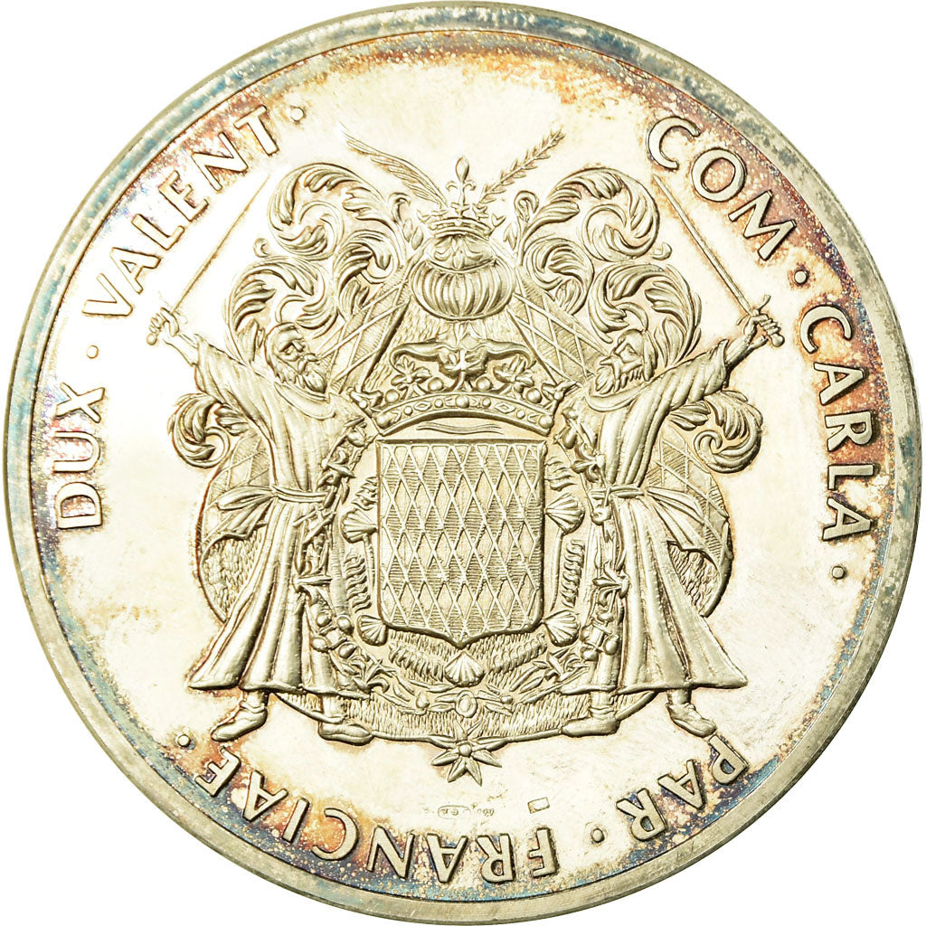 Monaco, Medal, Honoré II, Silver, Proof, MS(63)