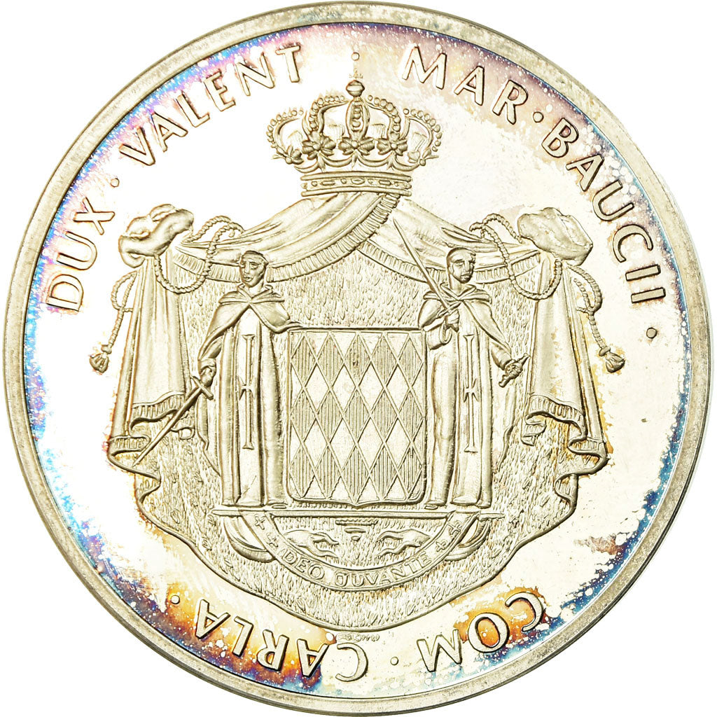 Monaco, Medal, Charles III, Silver, Proof, MS(63)