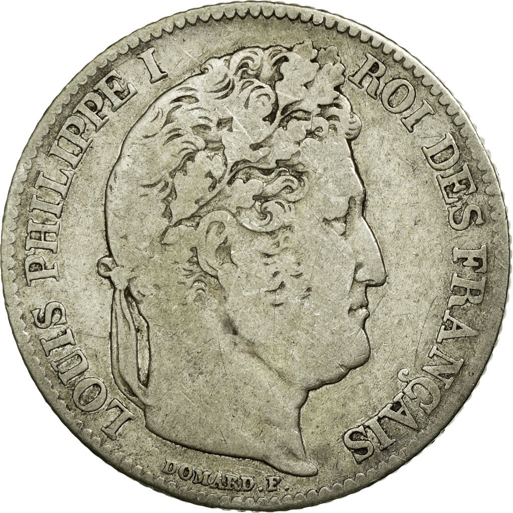 Münze, Frankreich, Louis-Philippe, Franc, 1847, Paris, S, Silber, Gadoury:453