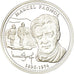 Francja, Medal, Provence, Marcel Pagnol, MS(65-70), Srebro