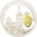 Francja, Medal, Provence, Notre-Dame de la Garde Marseille, MS(65-70), Srebro