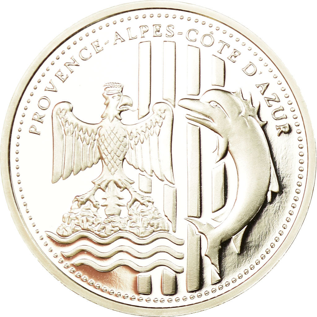 France, Medal, Provence, Palais des Papes d'Avignon, MS(65-70), Silver
