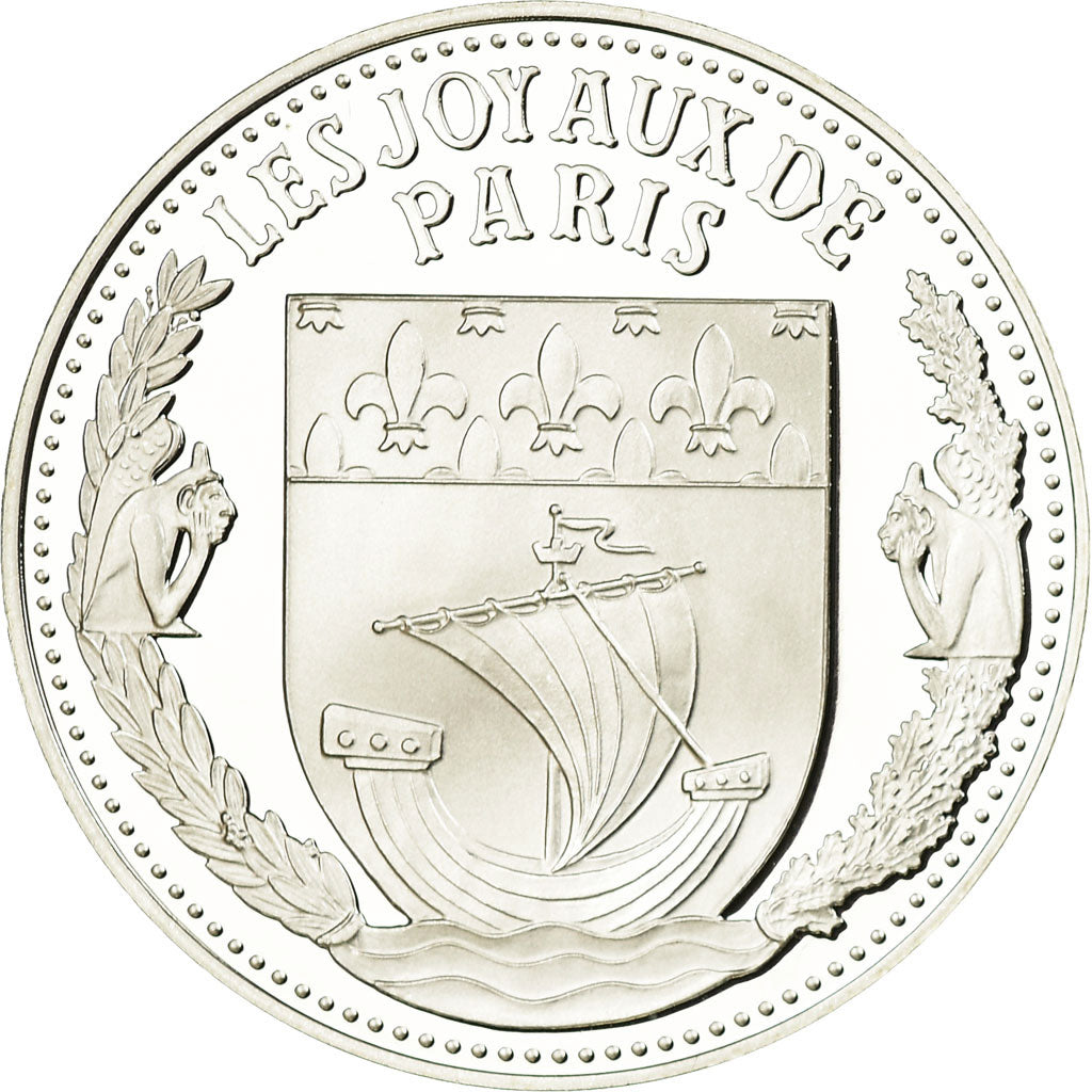 France, Medal, Les Joyaux de Paris, L'Opéra Garnier, MS(65-70), Silver