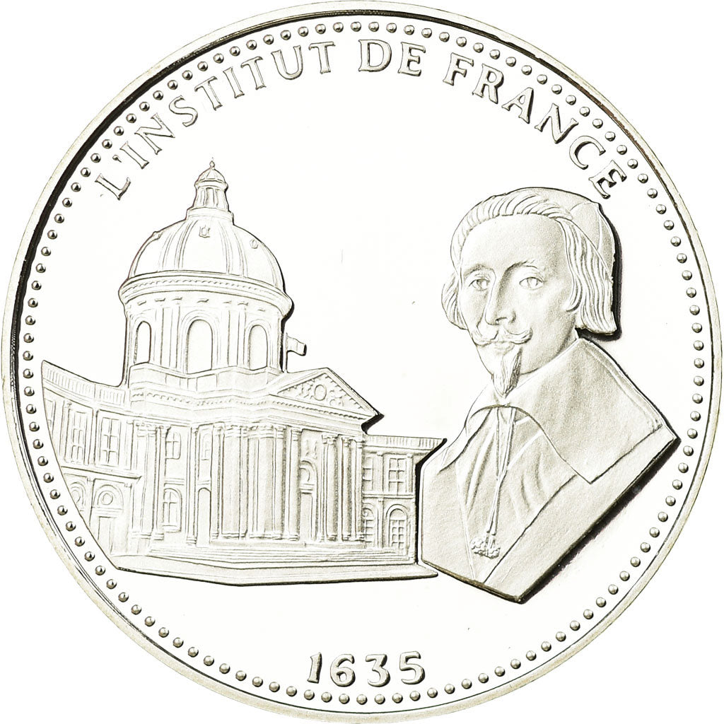 France, Medal, Les Joyaux de Paris, L'Institut de France, MS(65-70), Silver